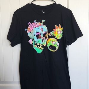 NWOT Rick and Morty Graphic T Shirt Men Size Small